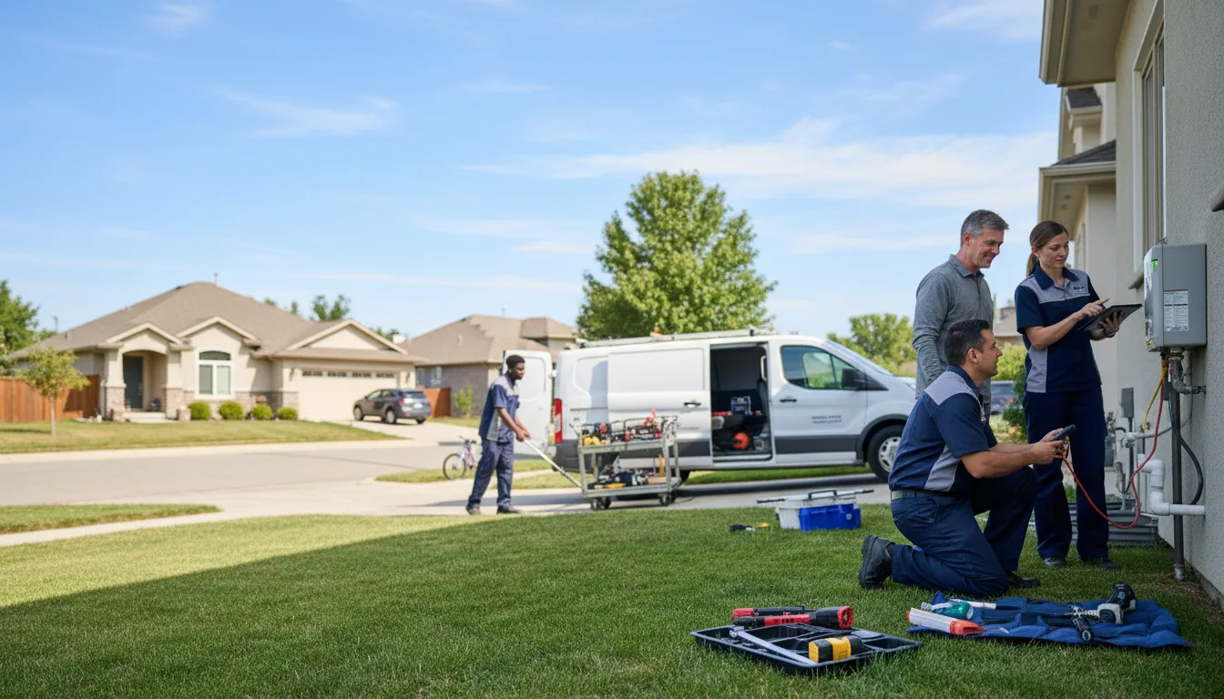 Tankless water heater service in Riverside, CA